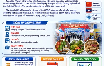 HỘI CHỢ THƯƠNG MẠI QUỐC TẾ LAI CHÂU 2026