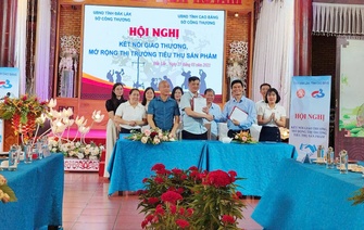 Hội nghị giao thương mở rộng thị trường tiêu thụ sản phẩm giữa hai tỉnh Đắk Lắk và Cao Bằng